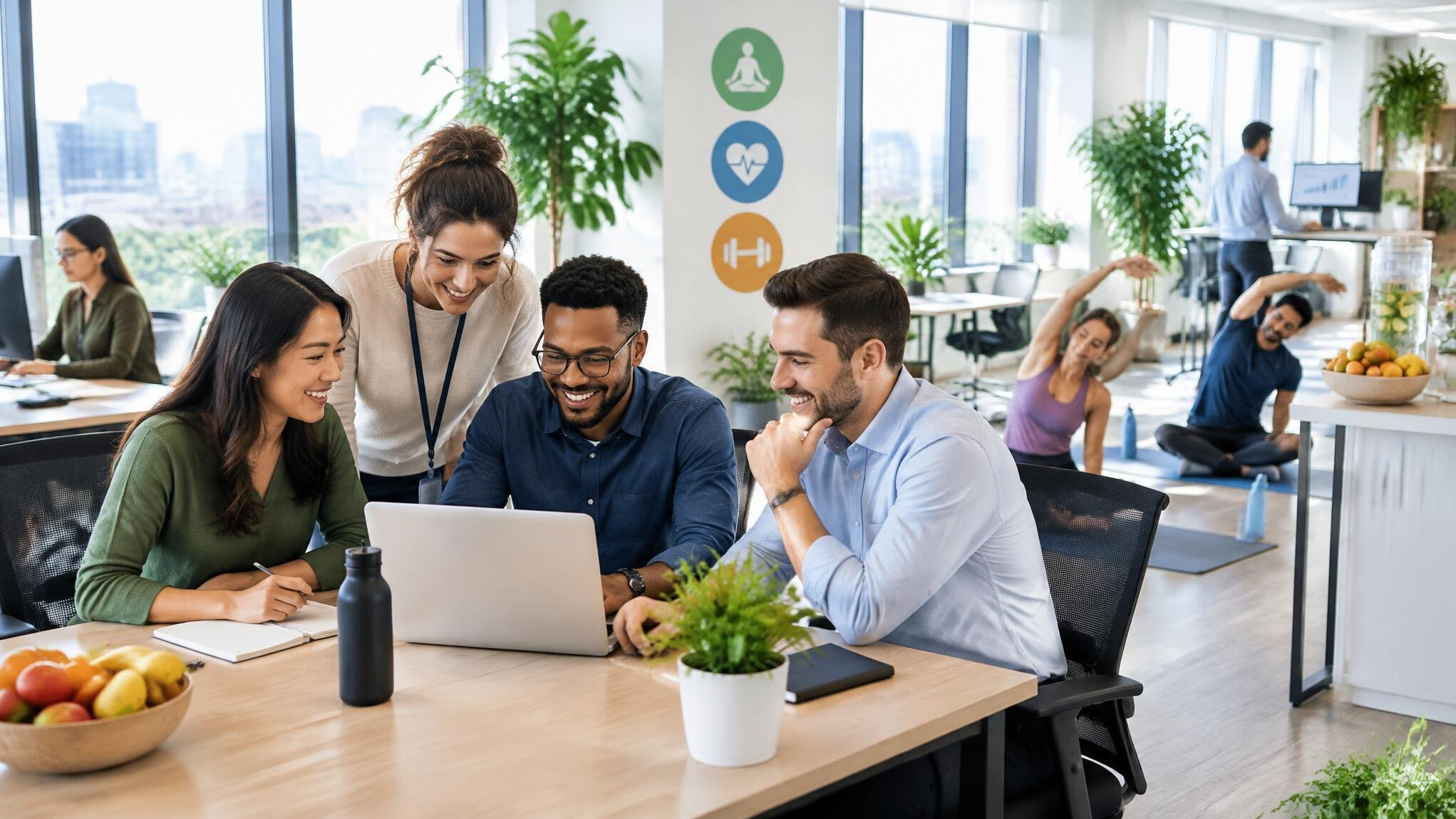 healthy corporate office