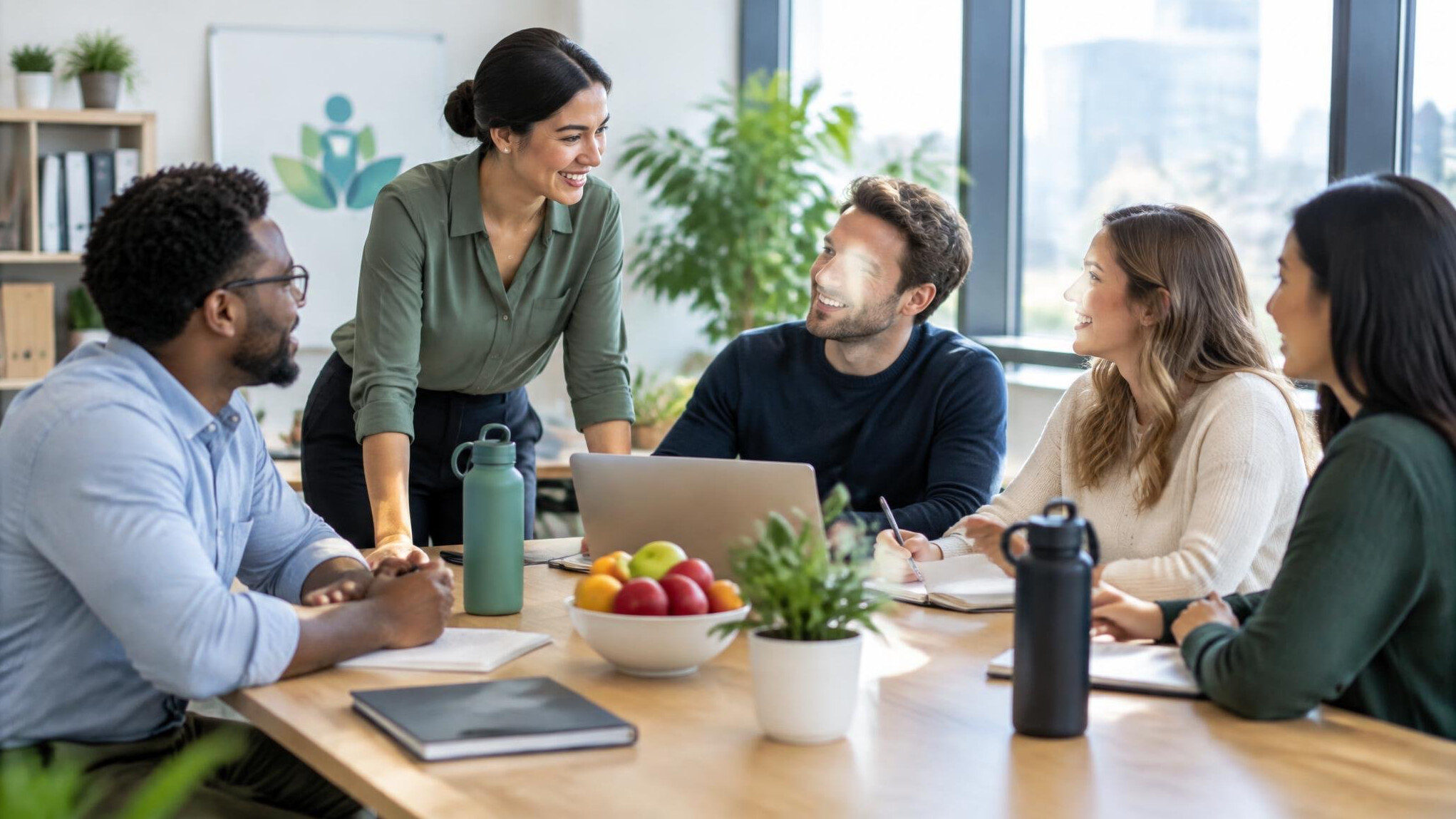 healthy team meeting