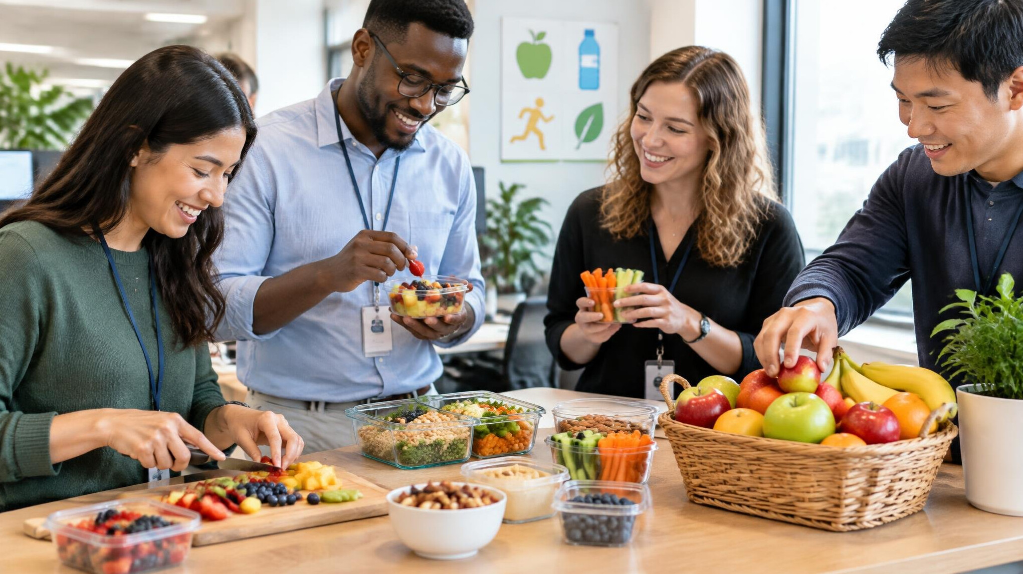 corporate team meal prep