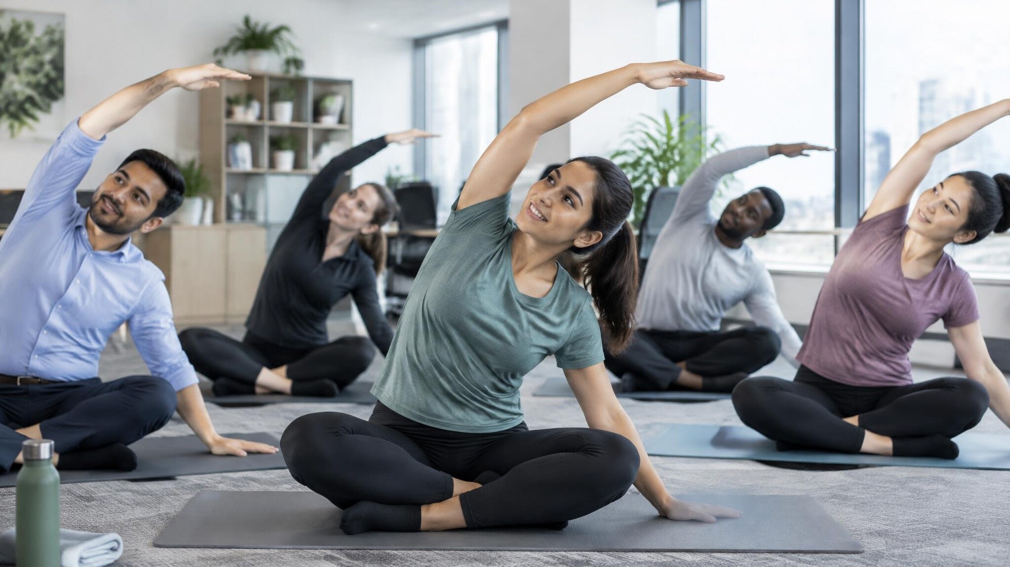 group fitness class